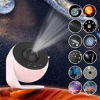 Galaxy projector with 13 HD scenes – Quiet & Adjustable