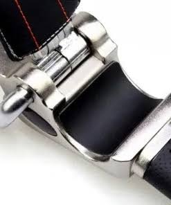 Adjustable steering wheel lock with triple locking mechanism