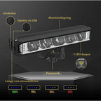 Fahrradlicht LED 1400 Lumen – USB aufladbar und wasserdicht