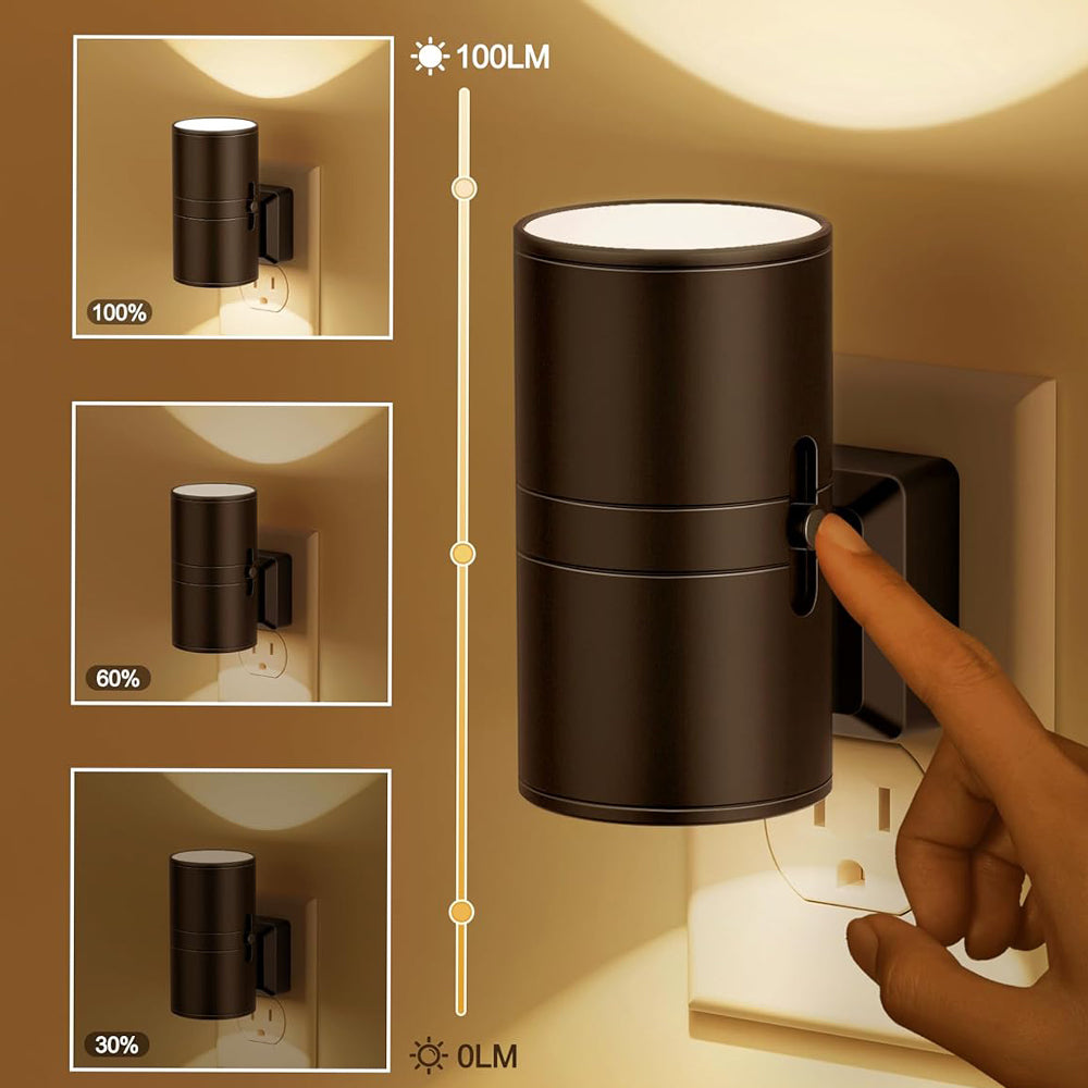 Night Light Plug with Brightness Sensor