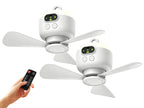 Deckenventilator mit LED-Licht und Fernbedienung