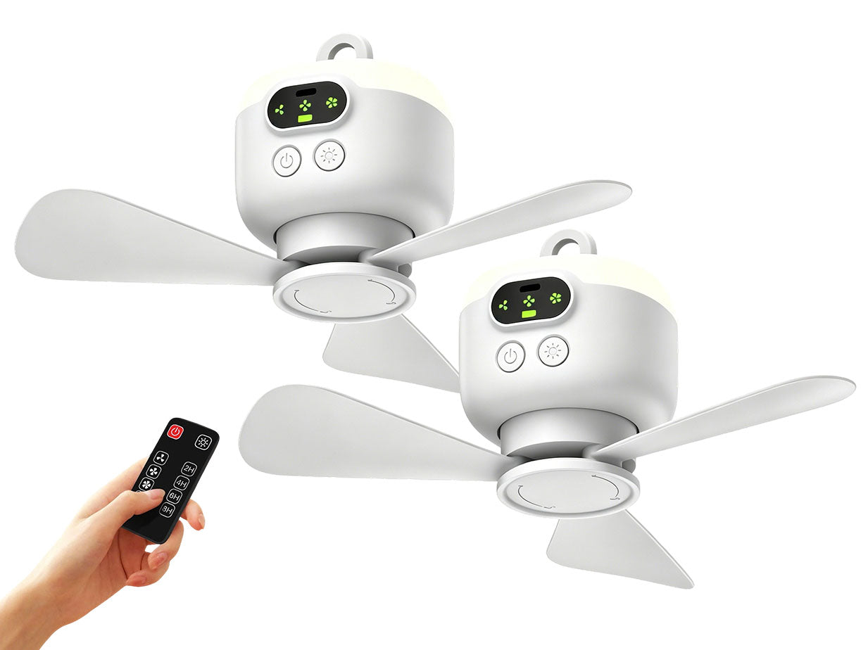 Deckenventilator mit LED-Licht und Fernbedienung