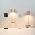 Wireless LED Table Lamp with Touch Dimmer – Cable-Free, Pure Atmosphere