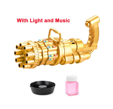 Bubble machine with various modes and colors