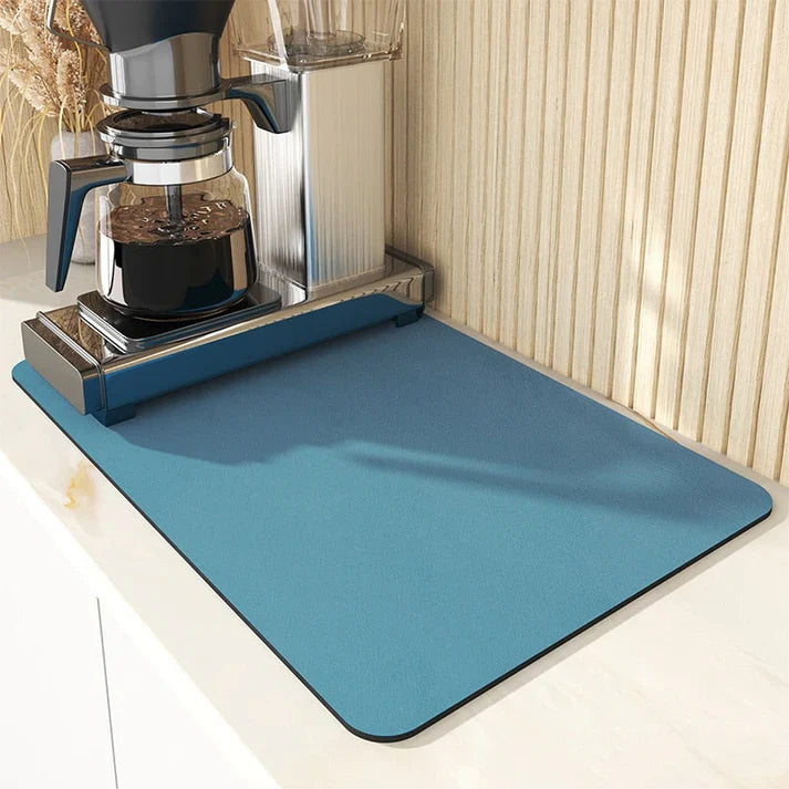 Absorbent Drip Mat – Dry Work Surface in the Kitchen