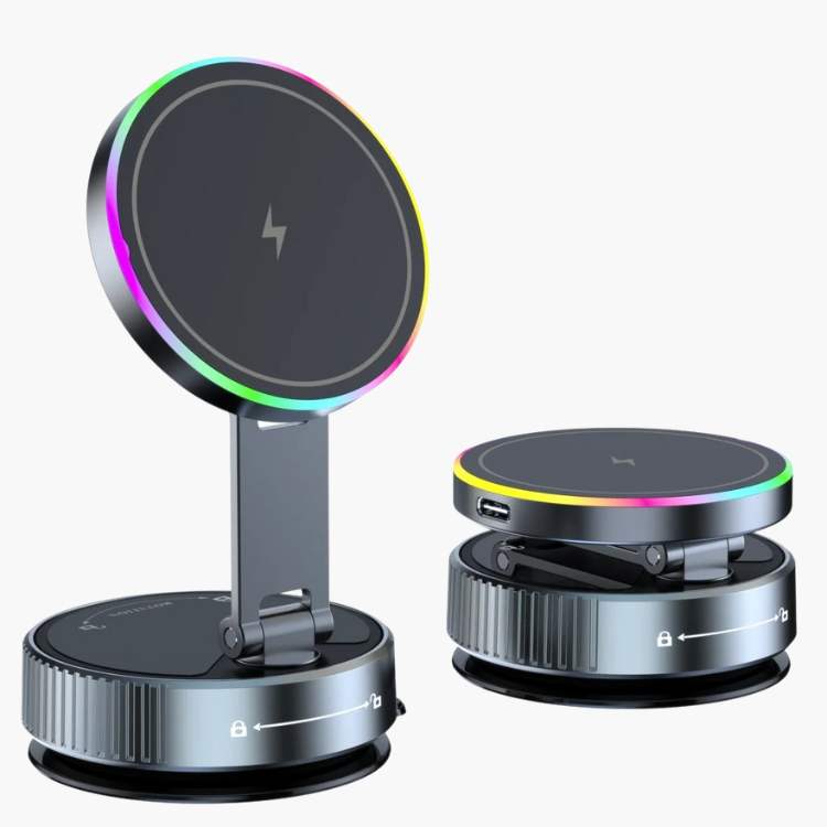 Magnetische Handyhalterung 15W kabellos laden Auto
