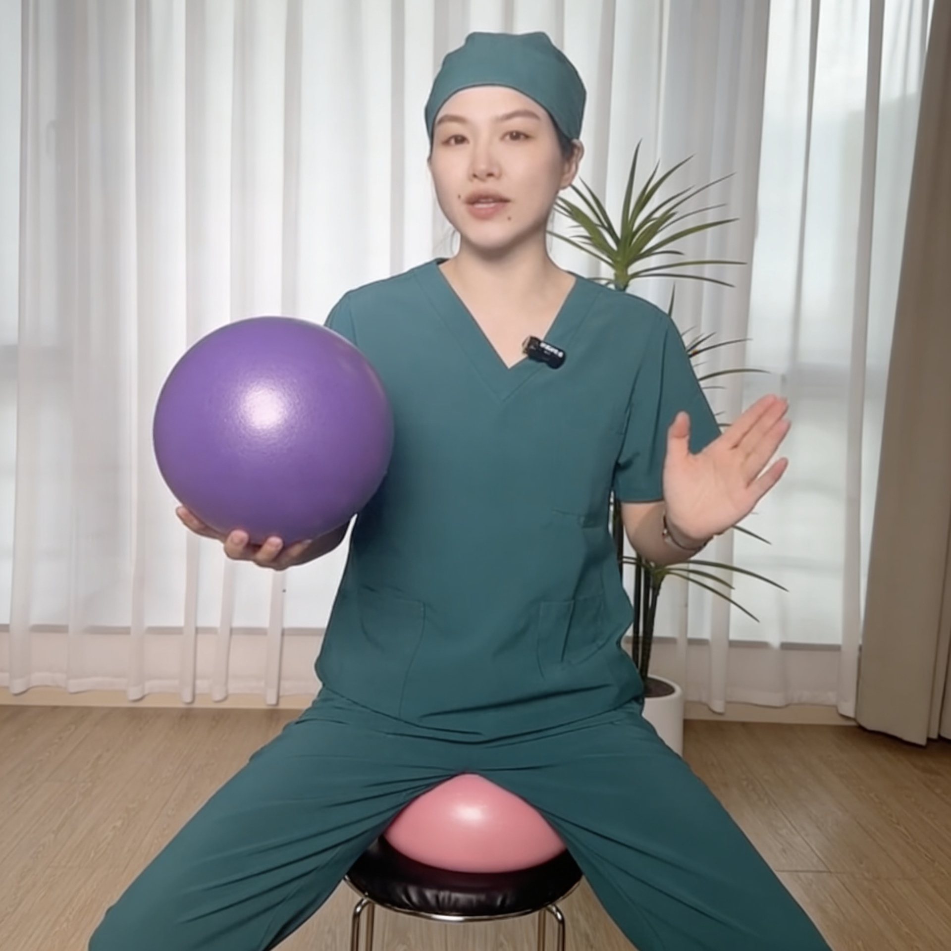 Balance Ball Anti-Burst PVC with Pump