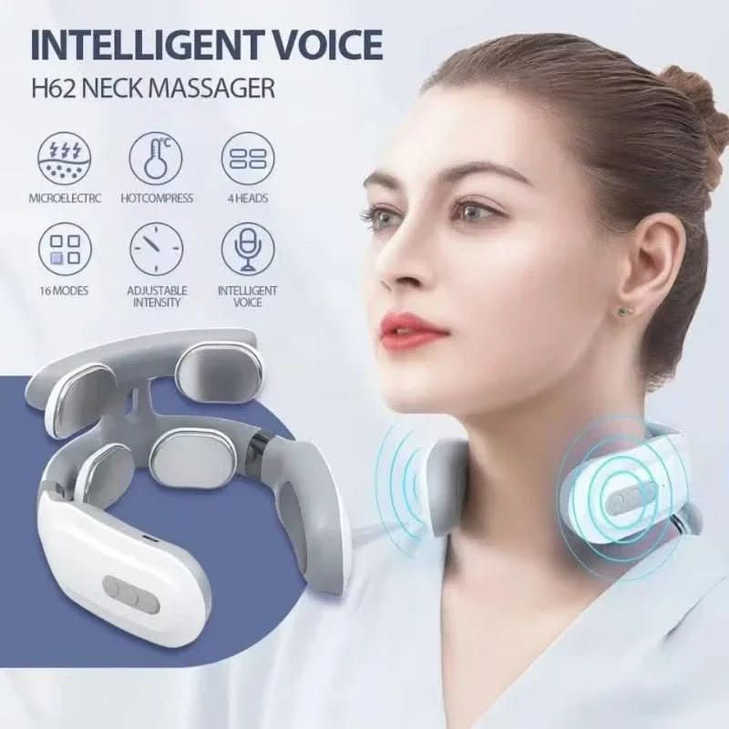 Nackenmassagegerät 4-in-1 mit Wärme und Vibration