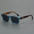 Retro-Sonnenbrille mit eckigem Rahmen und UV400-Schutz