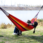 Ultralight Net Hammock with Carabiners