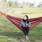 Ultralight Net Hammock with Carabiners