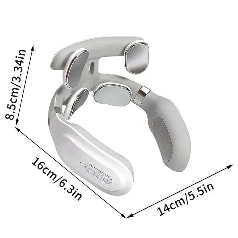 Nackenmassagegerät 4-in-1 mit Wärme und Vibration