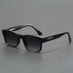 Retro-Sonnenbrille mit eckigem Rahmen und UV400-Schutz