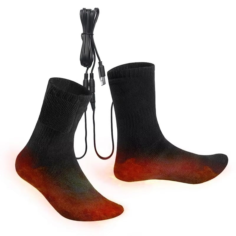 Beheizbare Socken USB mit Schnellaufheizung