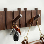 Wandgarderobe Holz mit Haken