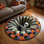 3D Vortex Teppich Halloween Motiv