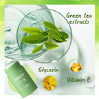 Face mask green tea extract for deep pore cleansing
