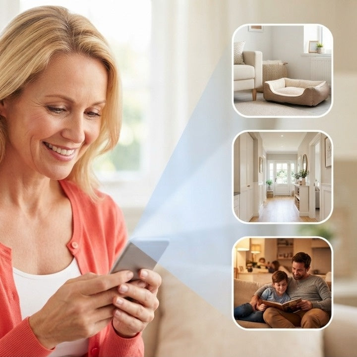 Magnetische Mini-Kamera – 1080P Full HD, Nachtsicht & Bewegungsmelder