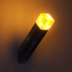 LED Torch with USB Charging – Minecraft Design
