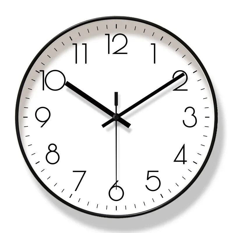 Nordische Wanduhr – Klares Design für ein aufgeräumtes Zuhause -   Mivoza Deutschland