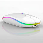 Kabellose Maus mit RGB-LED-Beleuchtung – ohne Batterien
