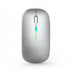 Kabellose Maus mit RGB-LED-Beleuchtung – ohne Batterien
