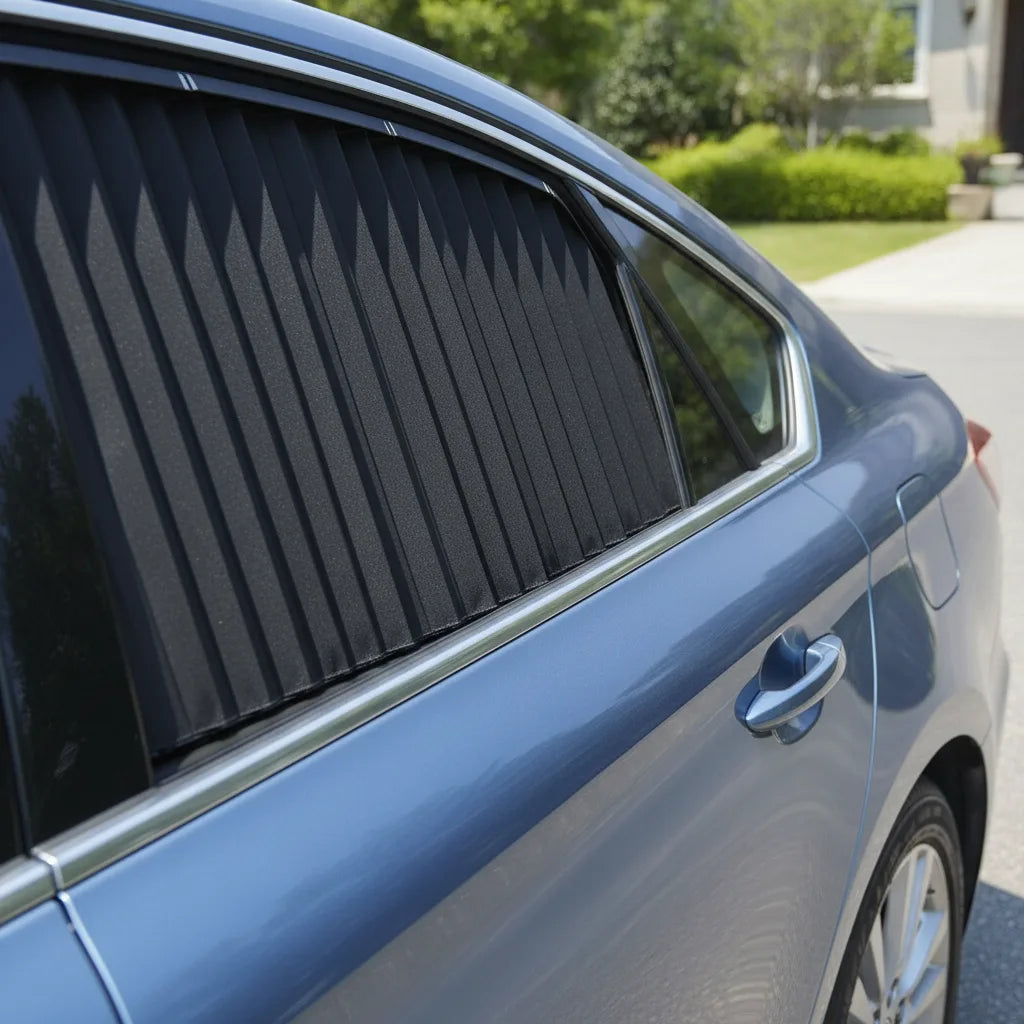 Magnetische Auto-Sonnenschutzblende 2er-Set – Sichtschutz & Hitzereduktion