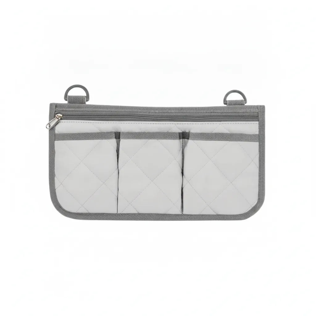 Rollstuhl-Organizertasche mit Schnellzugriff und Reflektorstreifen