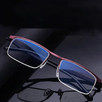 Progressive varifocal glasses with automatic adjustment