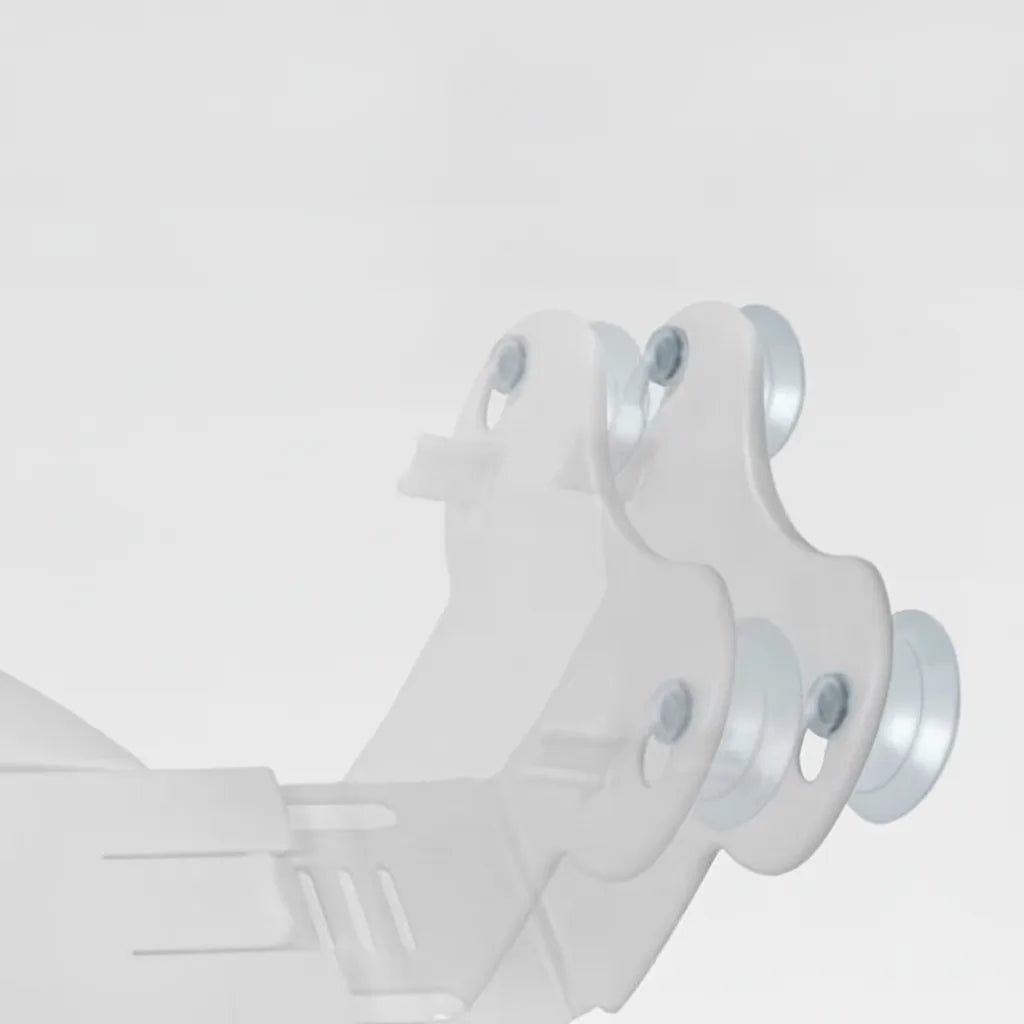 Children's toilet seat with splash guard