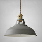 Industrial Metal Pendant Light 27 cm