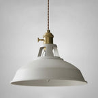 Industrial Metal Pendant Light 27 cm
