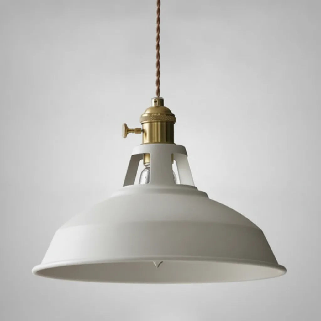 Industrielle Pendelleuchte Metall 27 cm