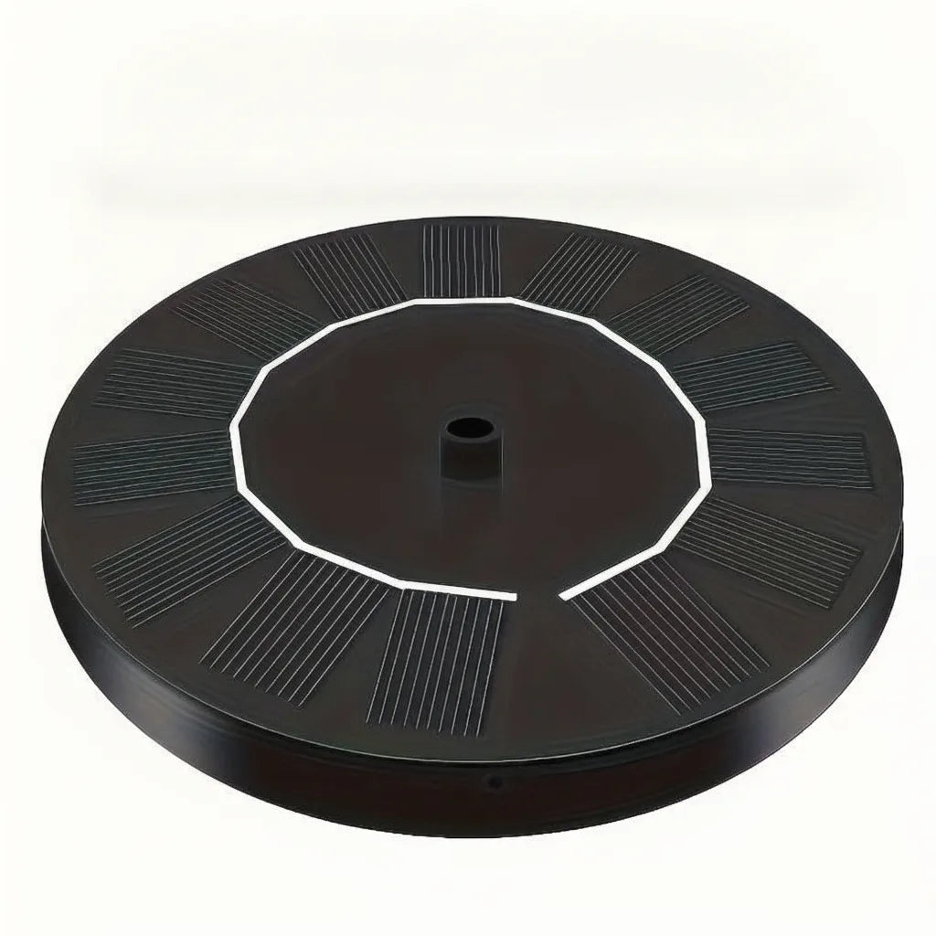Solar water pump for wells and ponds