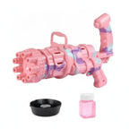 Bubble machine with various modes and colors