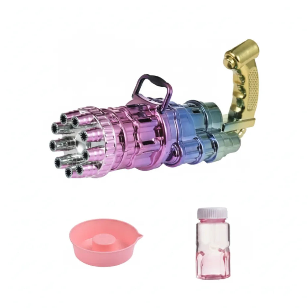 Bubble machine with various modes and colors