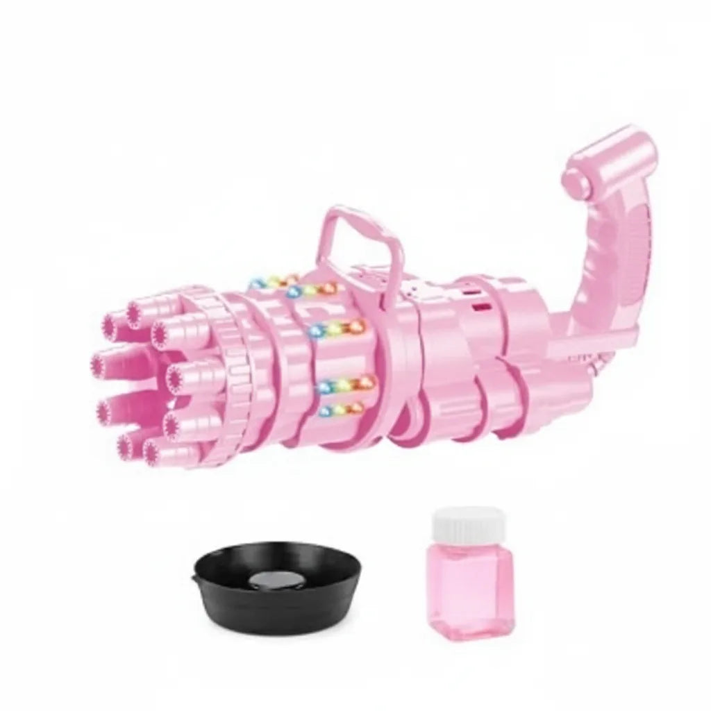 Bubble machine with various modes and colors