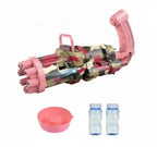 Bubble machine with various modes and colors