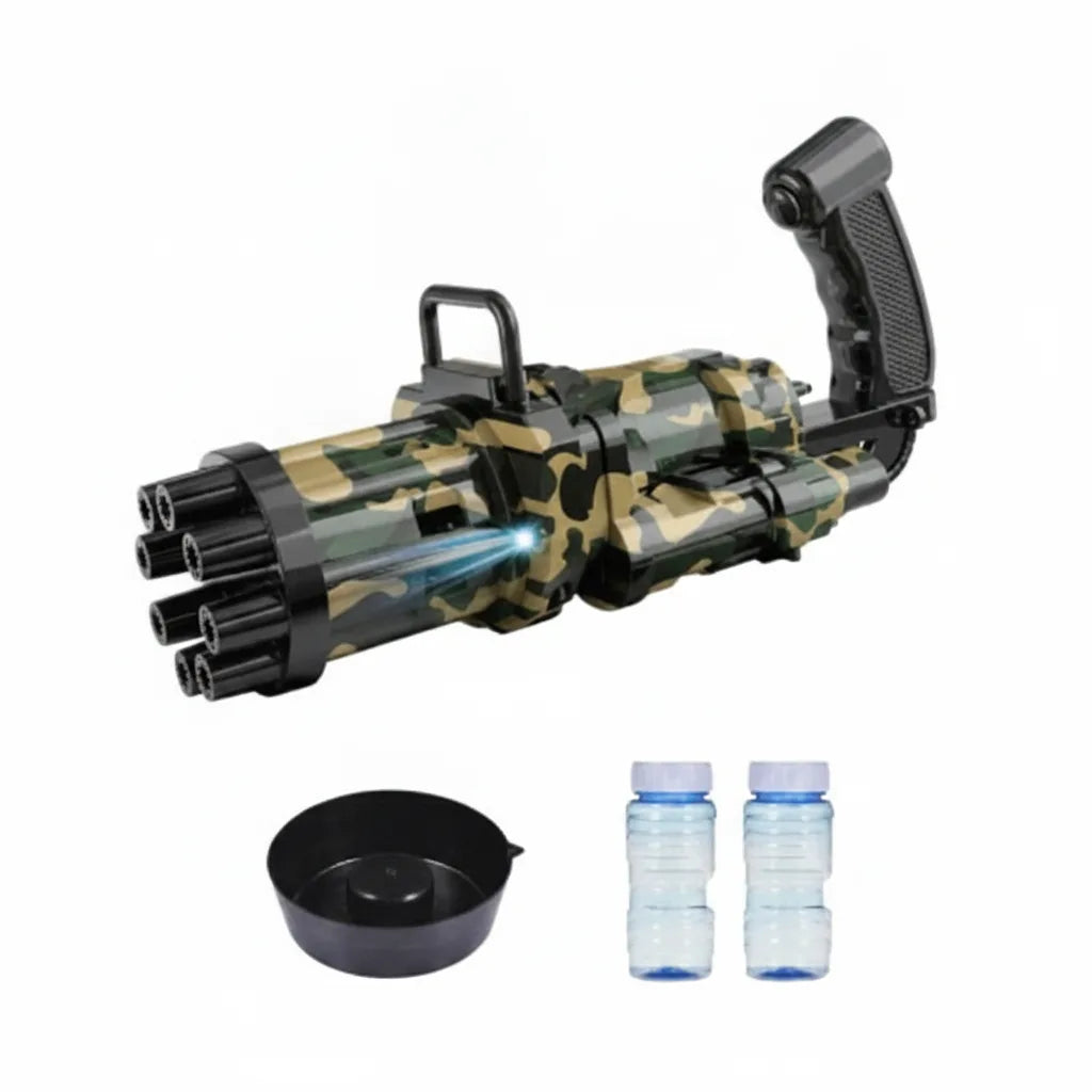 Bubble machine with various modes and colors