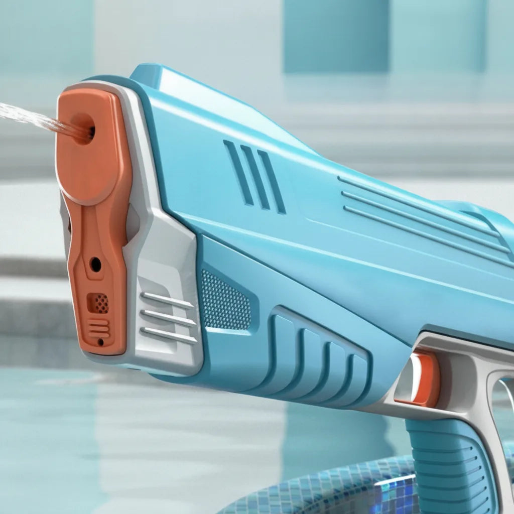 Water gun with tank – Electrically rechargeable