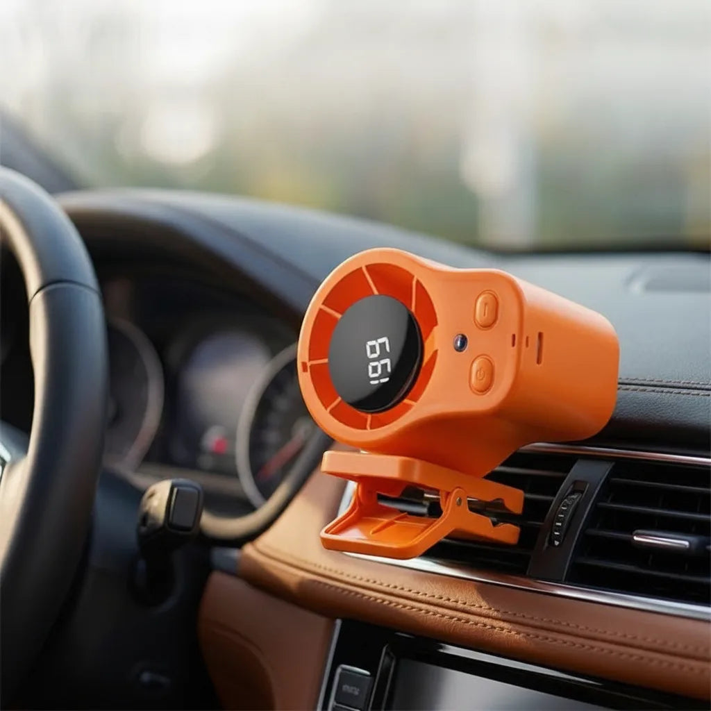 Auto-Ventilator mit Klemmhalterung – 3 Geschwindigkeitsstufen