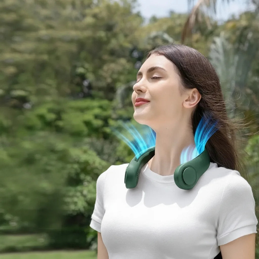 Portable Neck Fan with Hands-Free Technology