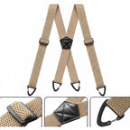 Men's adjustable suspenders with Y-back