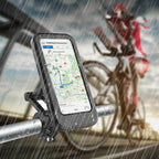 Waterproof Bicycle Smartphone Holder with Wireless Charging