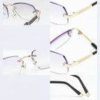 Progressive varifocal glasses with blue light filter