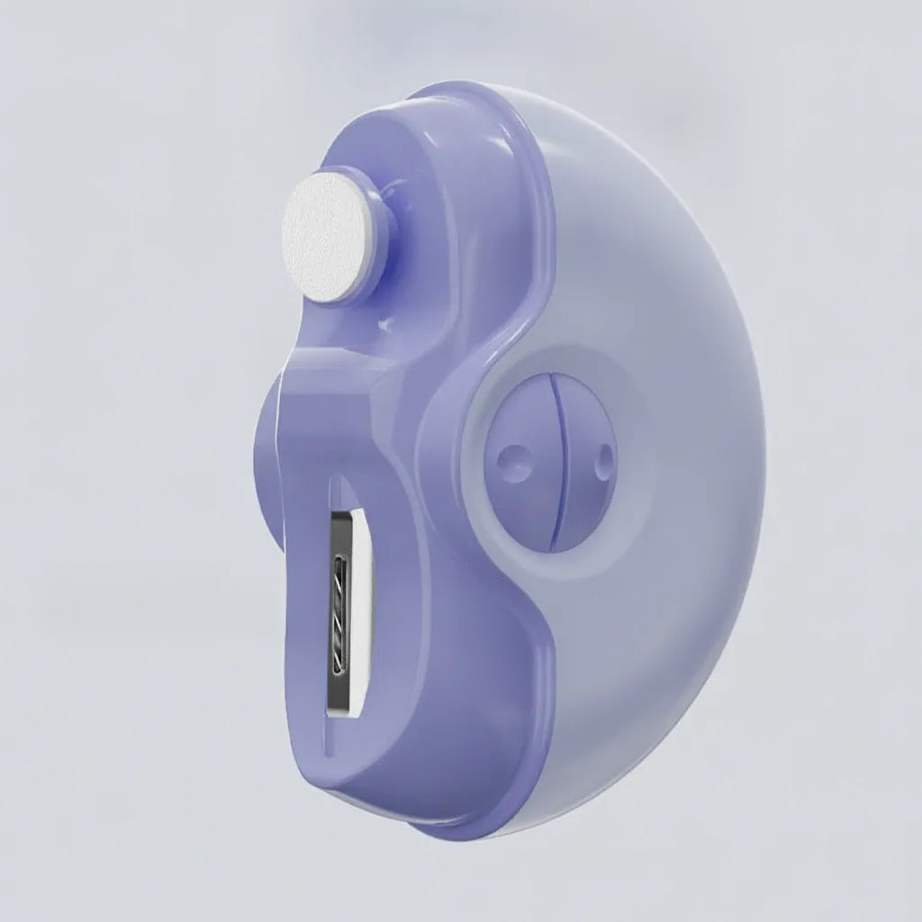 Electric nail clipper with integrated file