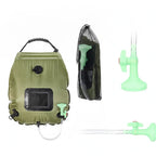 Solar shower bag 20 liters with solar heating