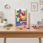 Wooden puzzle blocks for children from 2 years – Montessori educational toy