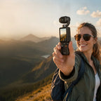 1080P Pocket Camera with Foldable Display and Touchscreen
