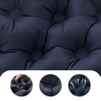 Camping air mattress for 2 with built-in pump and pillows